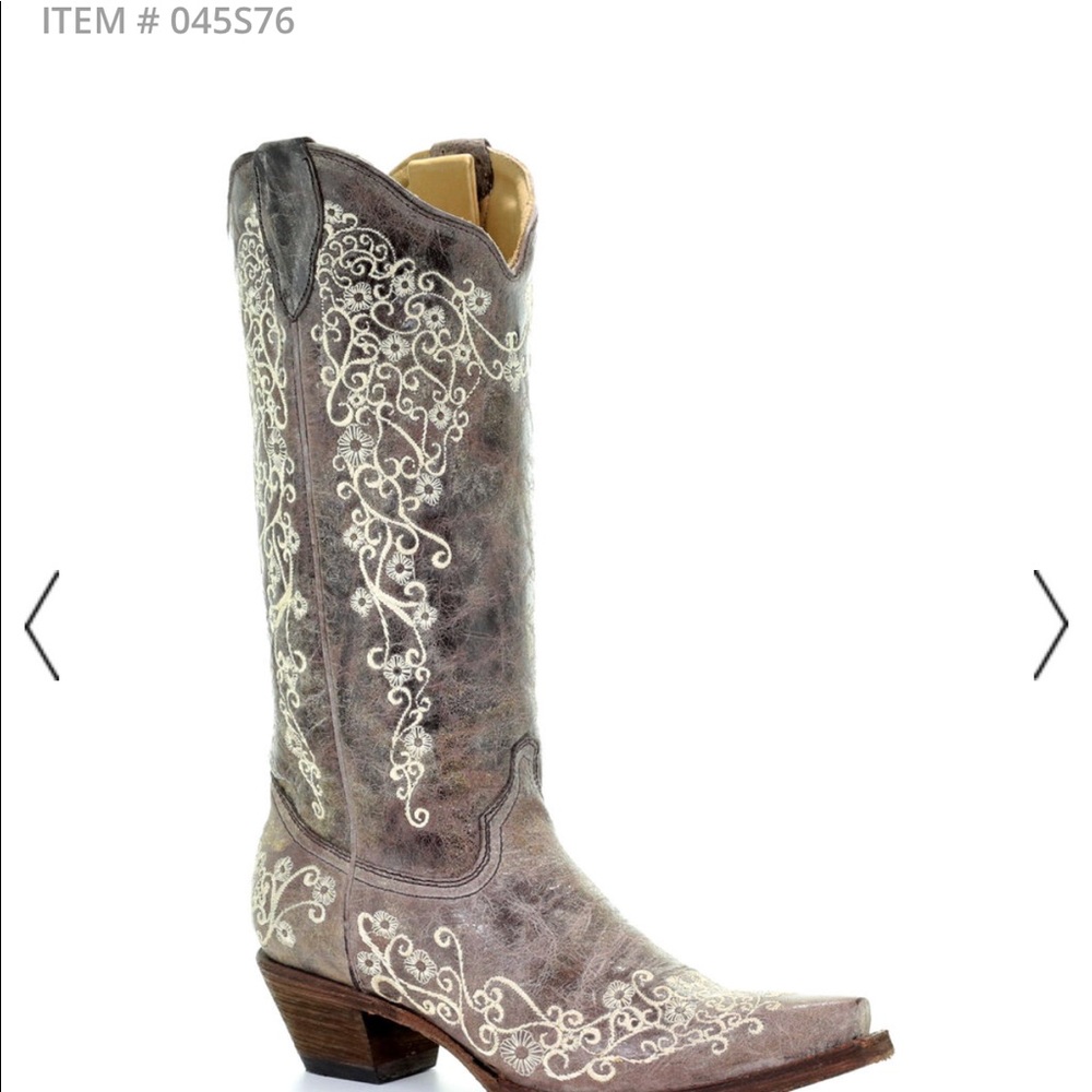 Corral wedding lace boots